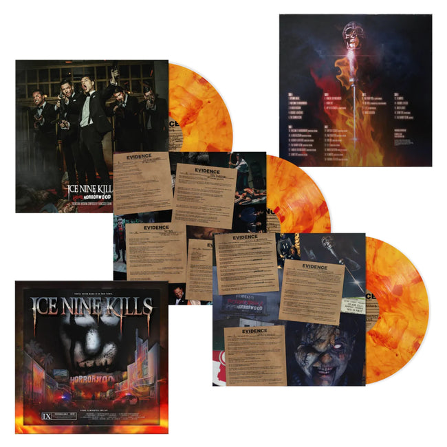 Ice Nine Kills - Welcome To Horrorwood: Under Fire (Orange/ Red Splatter)