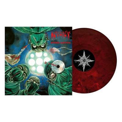 Autopsy - Severed Survival: 35th Anniversary (Green Sleeve, 140g Red & Black Marble Vinyl) (Pre Order)