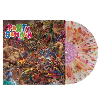Party Cannon - Injuries Are Inevitable (Splatter) (Pre Order)