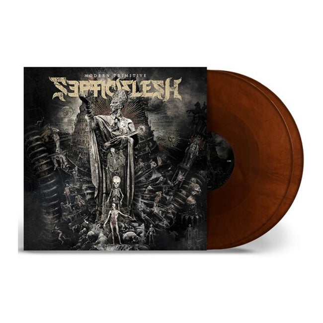 Septicflesh - Modern Primitive (Brown & Black Marbled)