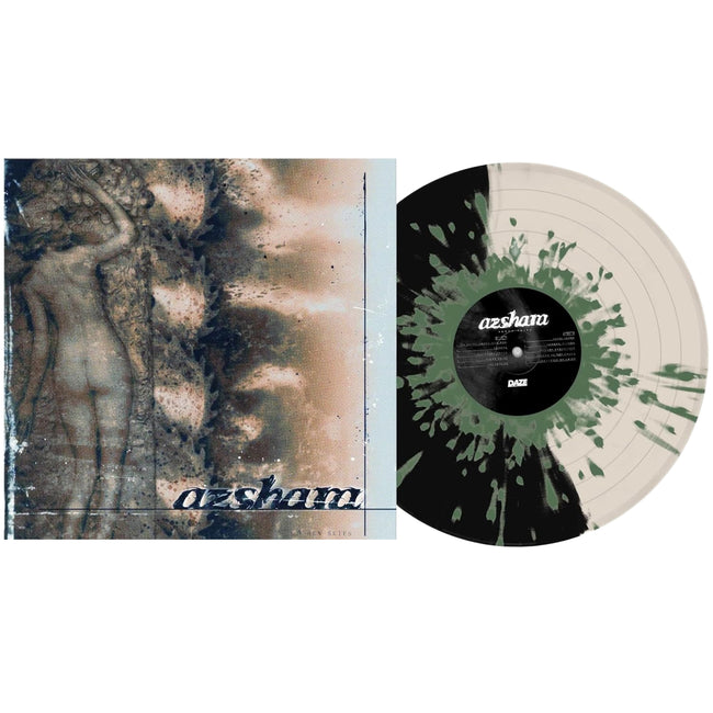 Azshara - Ashen Skies (Half Black/Half Bone w/ Army Green Splatter Vinyl)