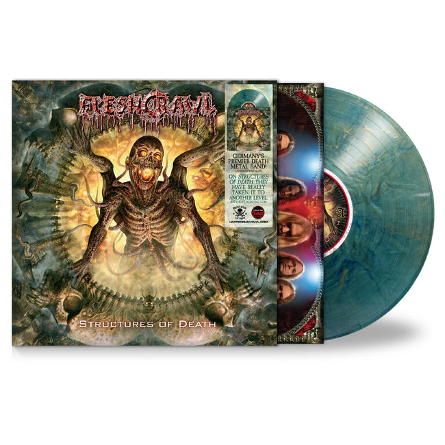 Fleshcrawl - Structures of Death (Colored Vinyl) (Pre Order)