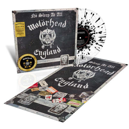 Motörhead - No Sleep At All (Clear/Black & White Splatter Vinyl)