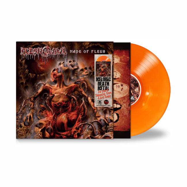 Fleshcrawl - Made of Flesh (Orange Vinyl) (Pre Order)