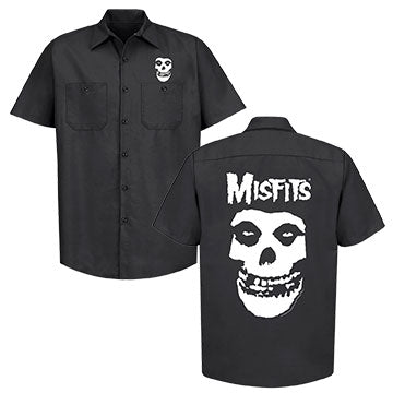Misfits Fiend Skull Work Shirt - Gimme Radio