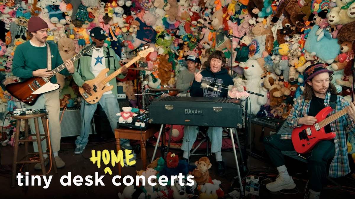 Turnstile Makes History: The First Ever Tiny Desk Stage Dive