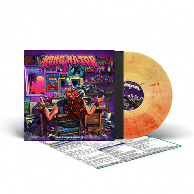Bonginator - Retrodeath  (Transparent Yellow Marble Vinyl) (Pre Order)