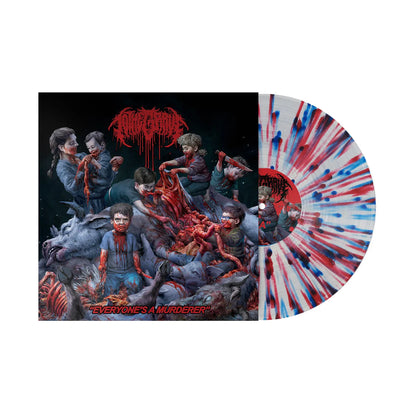 To the Grave - Everyone's A Murderer (Red, White & Blue Splatter)