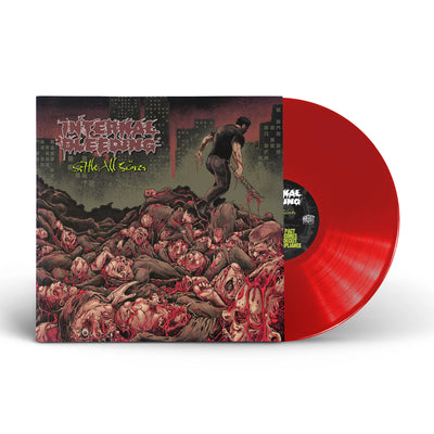 Internal Bleeding - Settle All Scores (Clear Red Vinyl) (Pre Order)