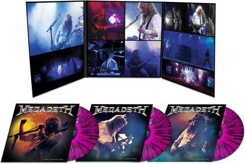 Megadeth - A Night In Buenos Aires (Purple & Black Splatter)