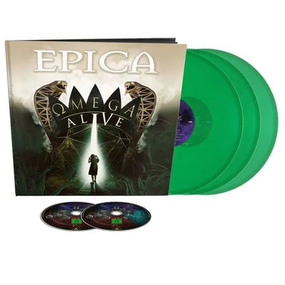 Epica - Omega Alive (Earbook Green Vinyl)