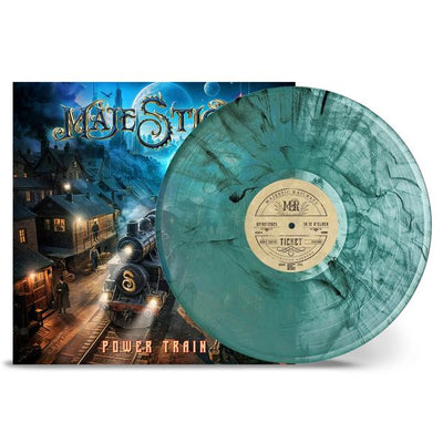 Majestica - Power Train (Trans Turquoise & Black Smoke Vinyl) (Pre Order)