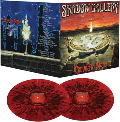 Shadow Gallery - Carved In Stone (Red/Black Splatter)