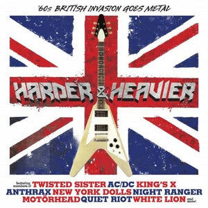 Harder & Heavier - 60s British Invasion Goes Metal (Various Artists) (Red & Blue Vinyl)