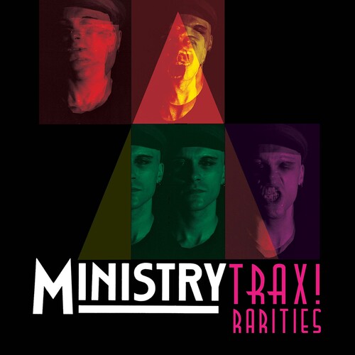 Ministry - Trax Rarities (Black, White & Magenta Splatter)