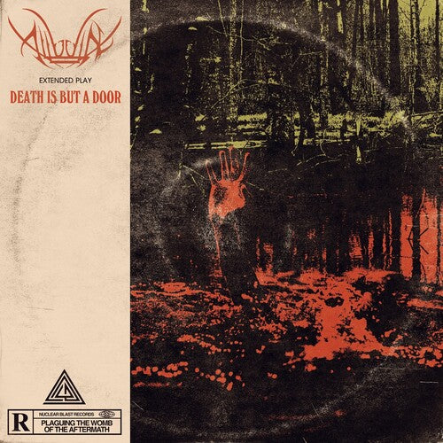 Alluvial -Death Is But a Door (Black & Red Swirl)