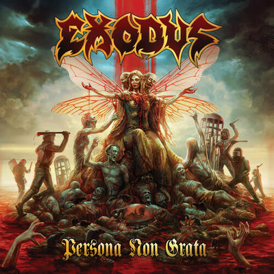 Exodus - Persona Non Grata (Clear Gold Black Turquoise Splatter) (Pre Order)