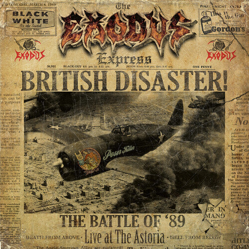 Exodus - British Disaster: The Battle of '89 (Live at the Astoria) (Gold Vinyl)