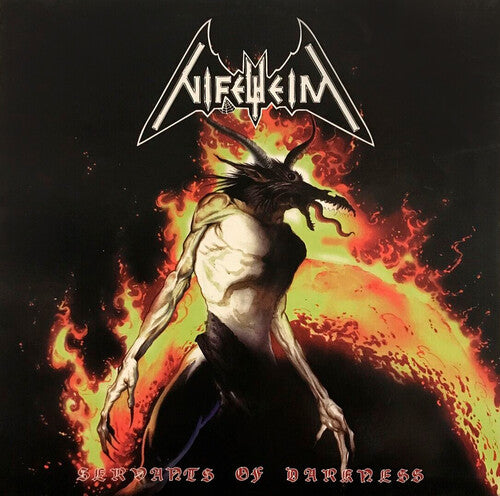 Nifelheim - Servants Of Darkness (Orange & Red Swirl Vinyl (Pre Order)