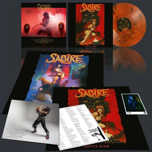 Sabire - Gates Ajar (Orange/Black Marble Vinyl)