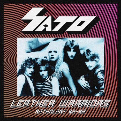 Sato – Leather Warriors – Anthology 82/86 (Pink / Black Splatter Vinyl) (Pre Order)