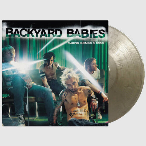 Backyard Babies - Making Enemies Is Good (Silver & Black Marble Colored Vinyl) (Pre Order) - Gimme Radio