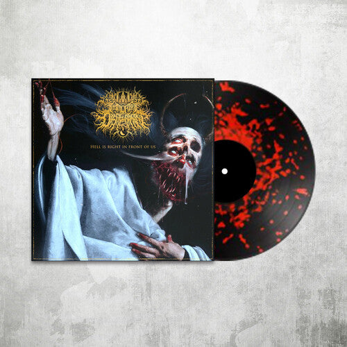 Immortal Disfigurement - Hell Is Right In Front Of Us (Black/Red Splatter Colored Vinyl)