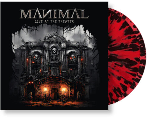 Manimal - Live At The Theater - Red/ black (Red & Black Splatter Colored Vinyl)