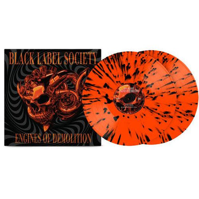 Black Label Society – Engines of Demolition (Orange & Black Splatter Vinyl)