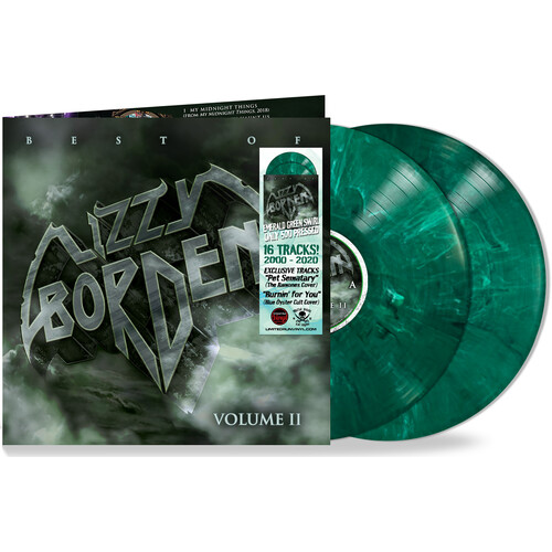 Lizzy Borden - The Best of Lizzy Borden Vol 2 (Green Limited Edition Deluxe Edition Gatefold LP Jacket Vinyl)