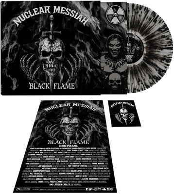 Nuclear Messiah - Black Flame (Clear/Silver/Black/Splatter Limited Edition Vinyl) (Pre Order)
