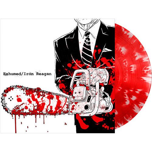 Exhumed / Iron Reagan - Exhumed / Iron Reagan - Red/White/Splatter
