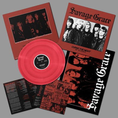 Savage Grace - Curse the Night (82-84 Demos) (Poster Vinyl) (Pre Order)