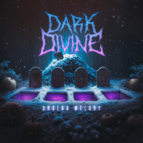 Dark Divine - Undead Melody - Blue/Violet/Black/Splatter