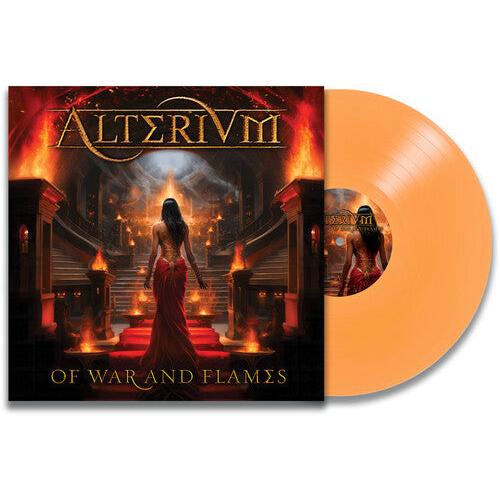 Alterium - Of War & Flames - Clear Vinyl/Orange Bonus Tracks Limited Edition Reissue