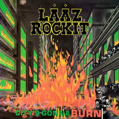 Lääz Rockit - City's Gonna Burn (Red Limited Edition Vinyl) (Pre Order)