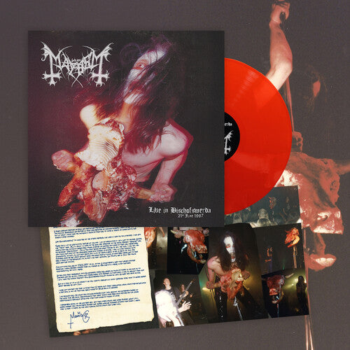 Mayhem - Live In Bischofswerda (21St June 1997) - Red Limited Edition Booklet
