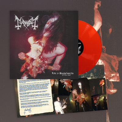 Mayhem - Live In Bischofswerda (21St June 1997) (Red Limited Edition Booklet Vinyl) (Pre Order)