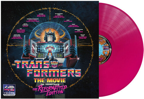 The Transformers - The Movie, The Soundtrack, The Reformatted Edition [Import] (Pink Vinyl) (Pre Order)