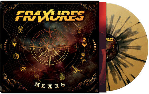 Fraxures - Hexes - Black/Gold/Splatter Limited Edition
