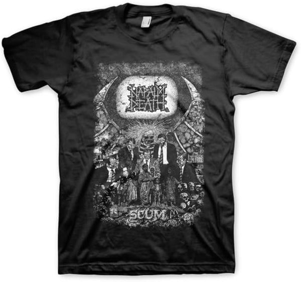 邦楽 NAPALM CONFUSE GISM Napalm Death Scum Tee – Gimme Radio