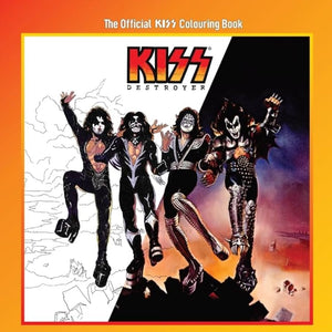 KISS The Official Coloring Book