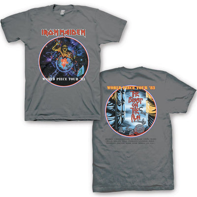 Iron Maiden World Piece 83 Tour Tee