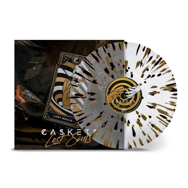 Caskets - Lost Souls (Clear w/ Gold & Black Splatter)
