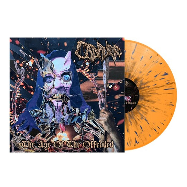 Cadaver - The Age of the Offended (Orange, Silver & Blue Splatter)