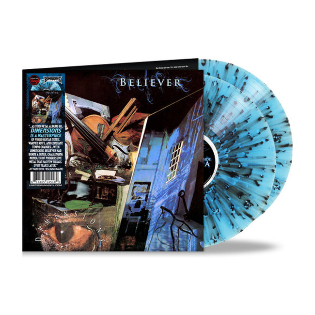 Believer - Dimensions (Blue & Black Splatter Vinyl)