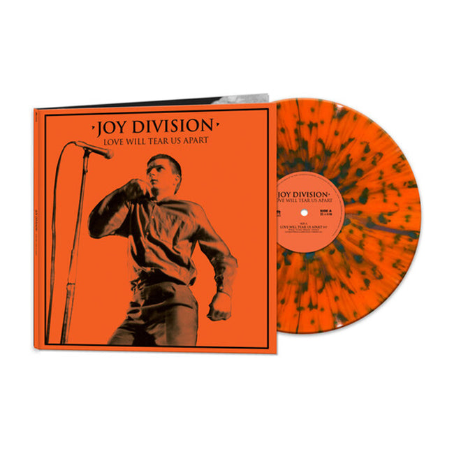 Joy Division - Love Will Tear Us Apart (Orange & Black Splatter)