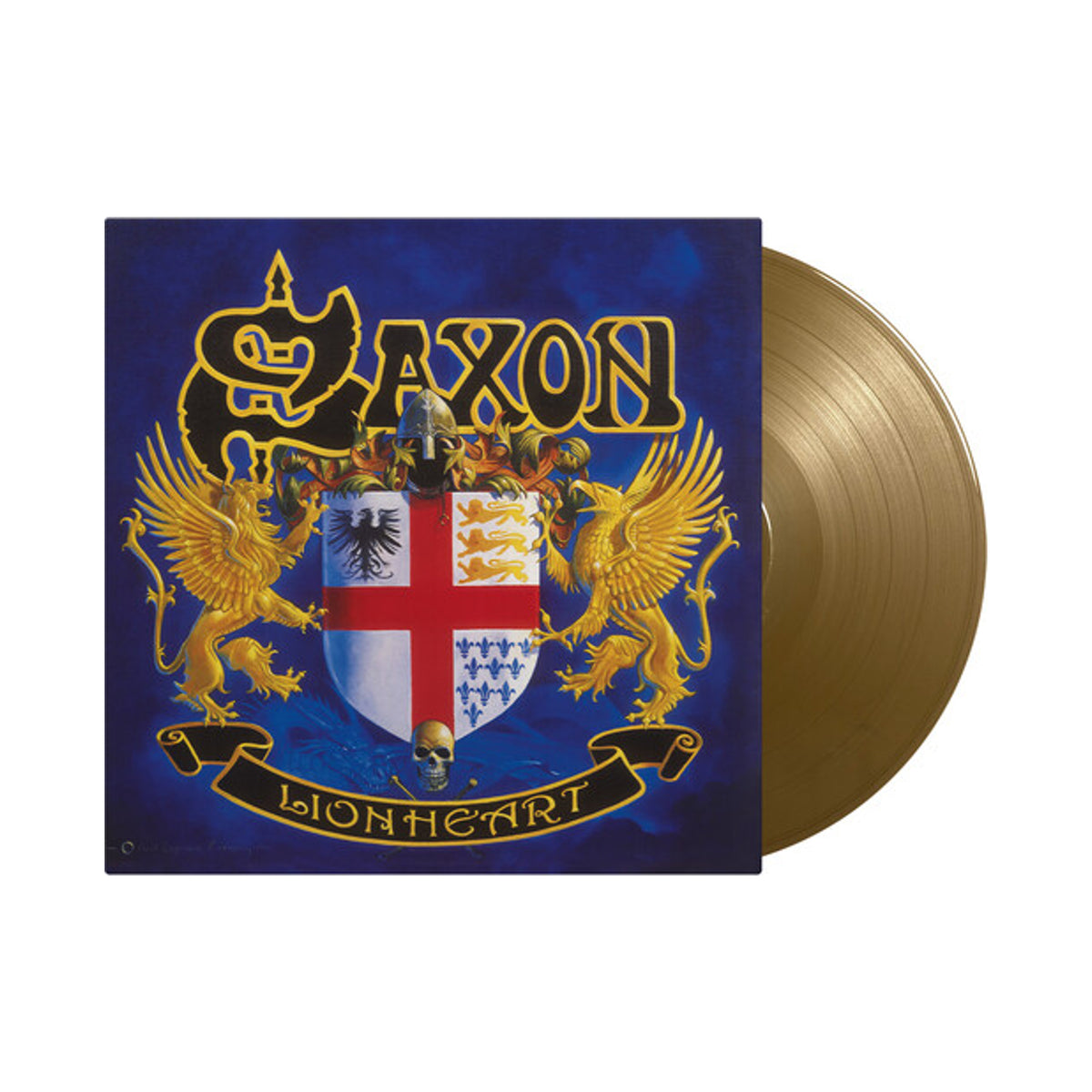 Saxon - Lionheart (Limited 180 Gram Gold Colored Vinyl)
