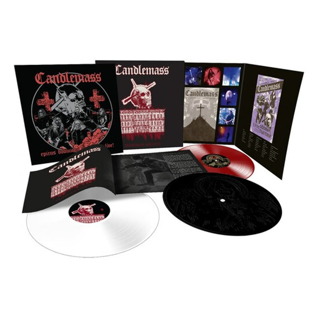 Candlemass - Tritonus Nights (3LP Red, White & Black Etched Vinyl Boxset)