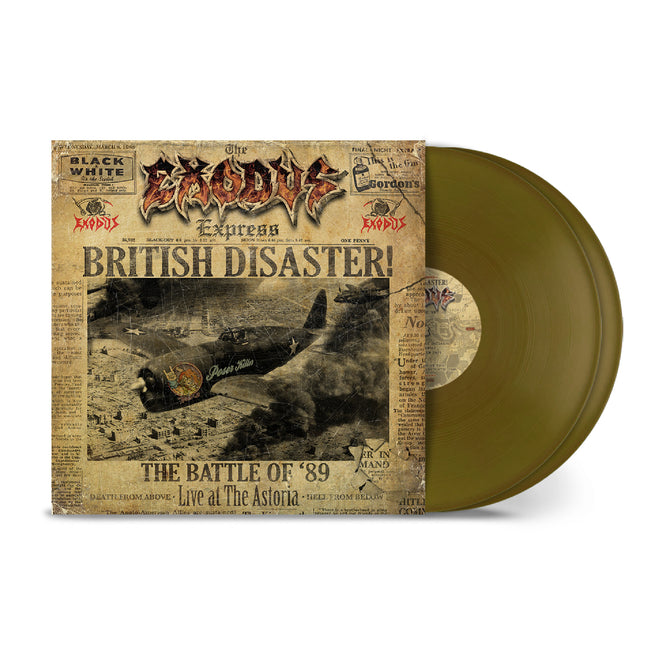 Exodus - British Disaster: The Battle of '89 (Live at the Astoria) (Gold Vinyl)